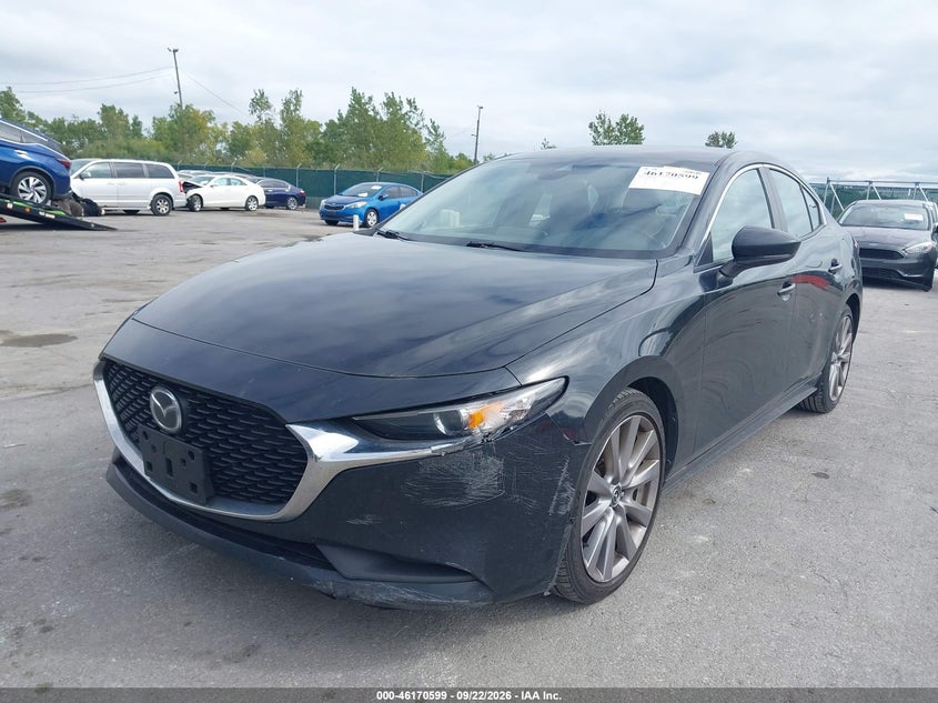 Vin: jm1bpabl1m1324463, lot: 46670441, mazda mazda3 select 20212