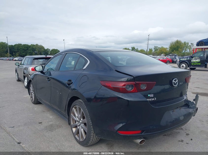Vin: jm1bpabl1m1324463, lot: 46670441, mazda mazda3 select 20213