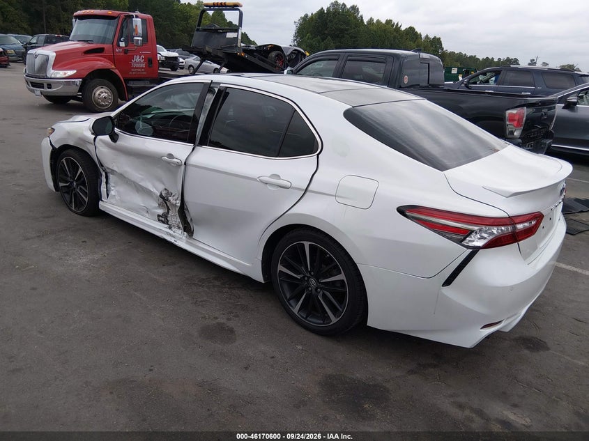 Vin: 4t1b61hk9ju123482, lot: 46670442, toyota camry xse 20183