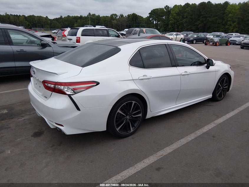 Vin: 4t1b61hk9ju123482, lot: 46670442, toyota camry xse 20184