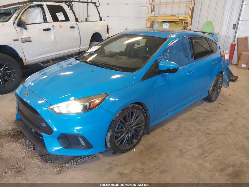 Vin: wf0dp3th8h4123207, lot: 46670488, ford focus rs 20172