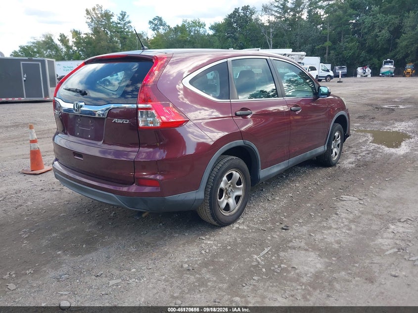 2015 HONDA CR-V LX · Фото 4