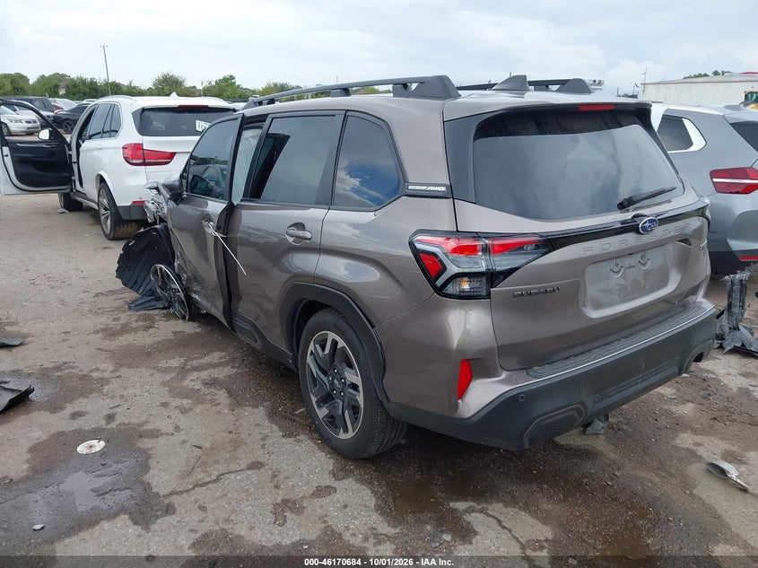 Vin: jf2slsrd8sh413372, lot: 46670526, subaru forester limited hybrid 20253