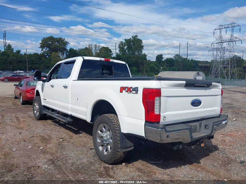 Vin: 1ft7w2bt2keg30284, lot: 46670534, ford f-250 lariat 20193