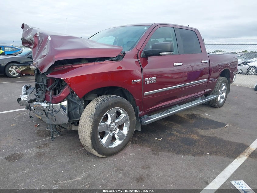 Vin: 1c6rr7tt7gs222827, lot: 46670559, ram 1500 big horn 2016 img_1