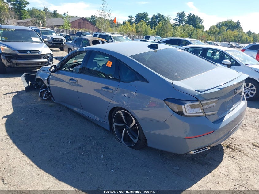 Vin: 1hgcv2f3xma014453, lot: 46670571, honda accord sport 20213