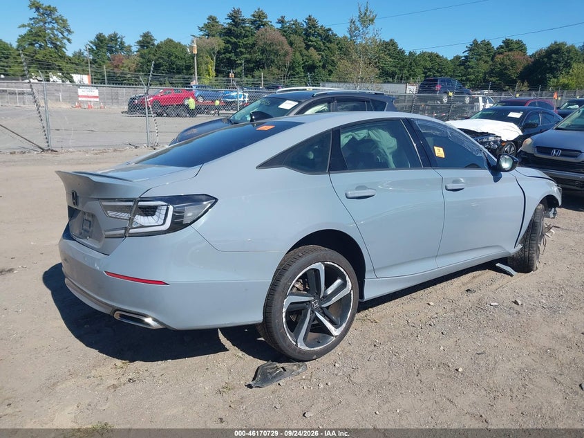 Vin: 1hgcv2f3xma014453, lot: 46670571, honda accord sport 20214