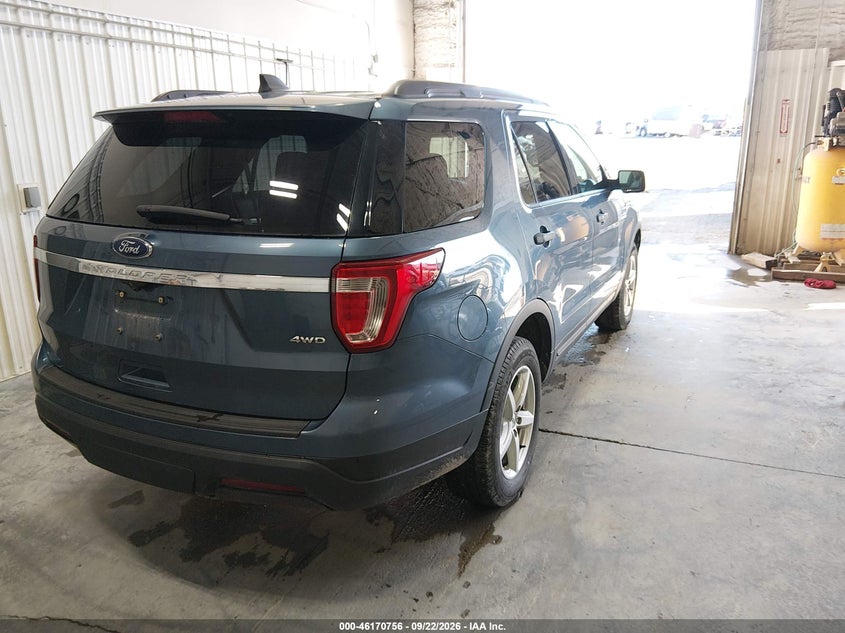 Vin: 1fm5k8b84jgb95381, lot: 46670598, ford explorer 20184