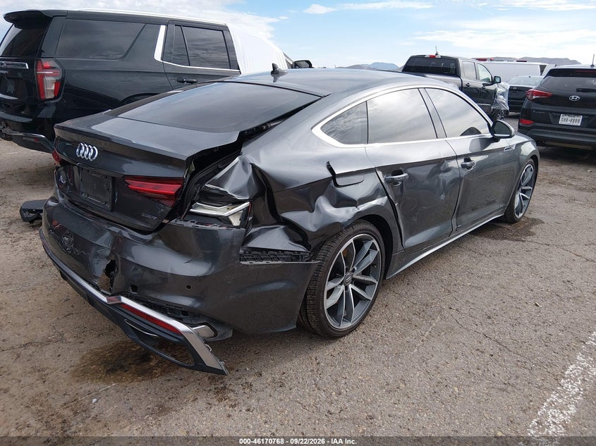 Vin: waufacf57ma010338, lot: 46670610, audi a5 sportback premium plus 45 tfsi quattro s tronic 20214