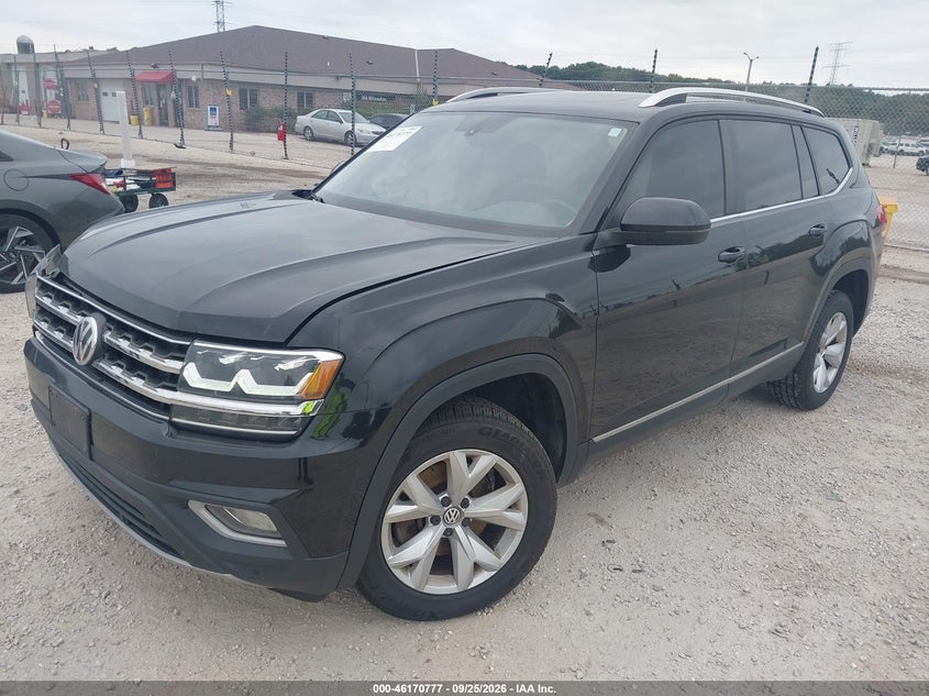 Vin: 1v2mr2ca8jc506780, lot: 46670619, volkswagen atlas 3.6l v6 sel 20182