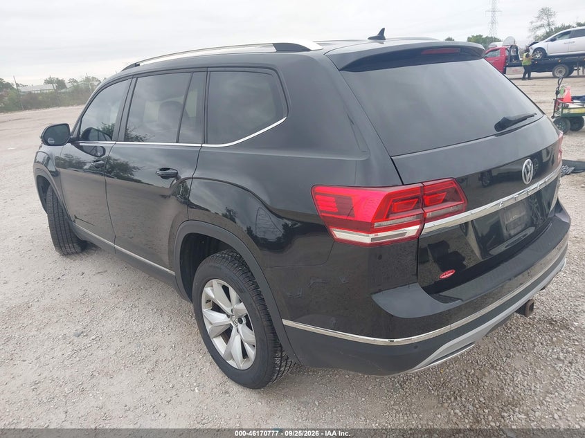Vin: 1v2mr2ca8jc506780, lot: 46670619, volkswagen atlas 3.6l v6 sel 20183