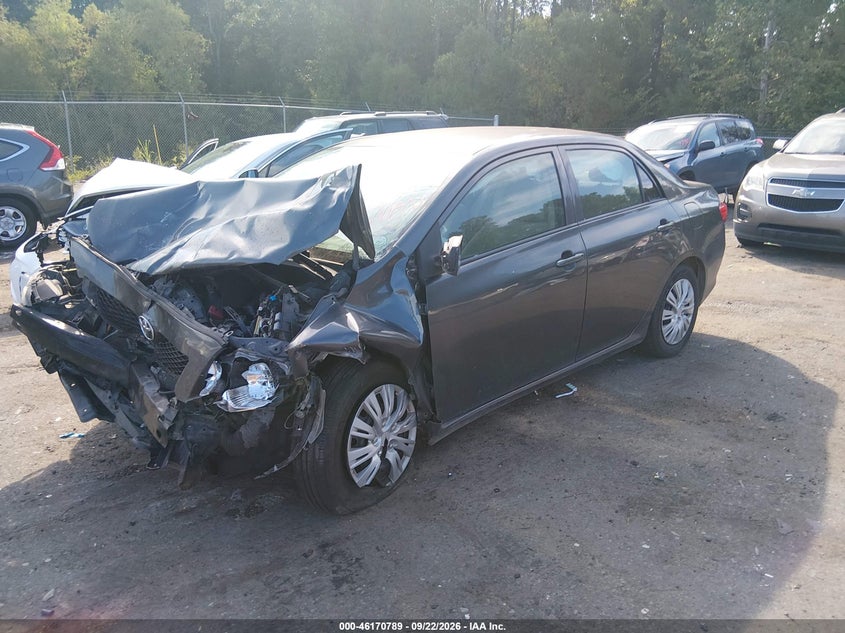 Vin: 2t1bu4ee0ac505116, lot: 46670631, toyota corolla le 20102