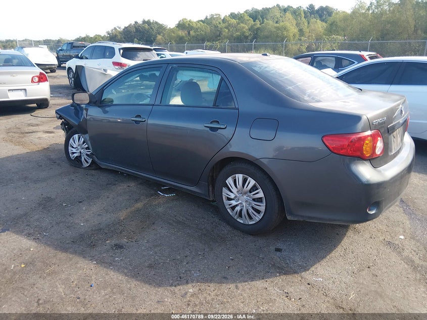 Vin: 2t1bu4ee0ac505116, lot: 46670631, toyota corolla le 20103