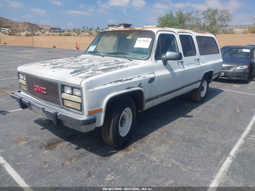 GMC SUBURBAN 1991 VIN 1GKGR26N7MF503289