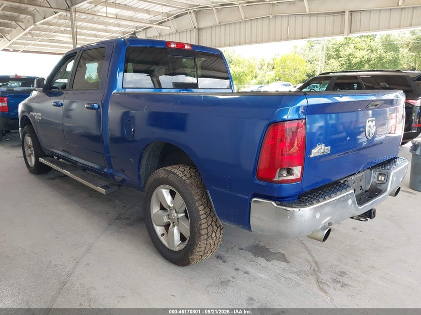 Vin: 1c6rr6tt9ks701723, lot: 46670643, ram 1500 classic big horn  4x2 6'4 box 20193