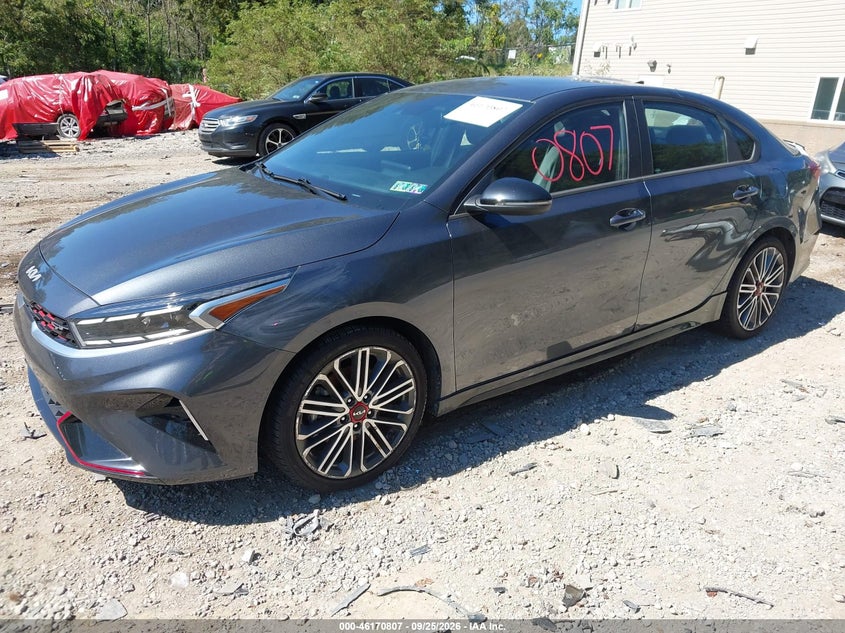 Vin: 3kpf44ac6pe682253, lot: 46670649, kia forte gt 20232