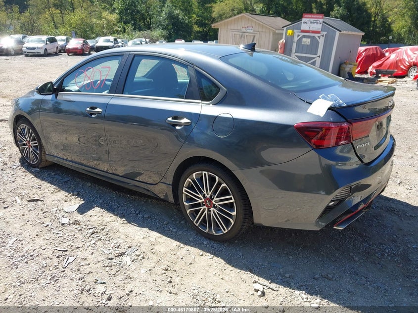 Vin: 3kpf44ac6pe682253, lot: 46670649, kia forte gt 20233