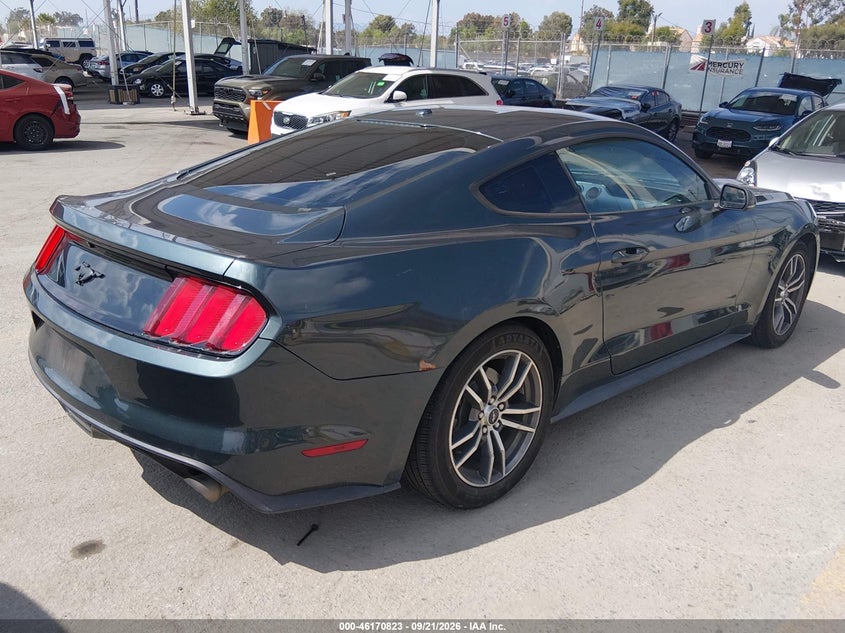 Vin: 1fa6p8th9g5323410, lot: 46670665, ford mustang ecoboost 20164