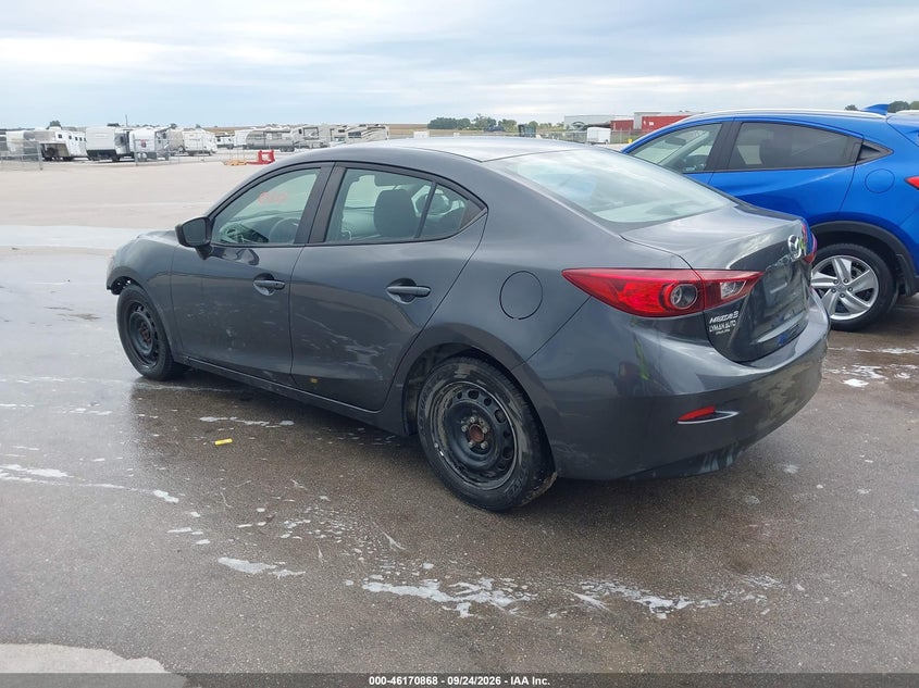 Vin: 3mzbm1u78fm233461, lot: 46670710, mazda mazda3 i sport 20153