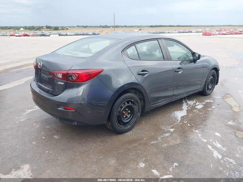Vin: 3mzbm1u78fm233461, lot: 46670710, mazda mazda3 i sport 20154