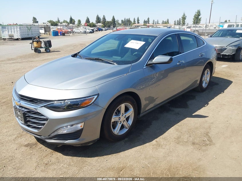 2023 Chevrolet Malibu, Ходова, IAAI, VIN 1G1ZD5ST4PF201738 — фото 2