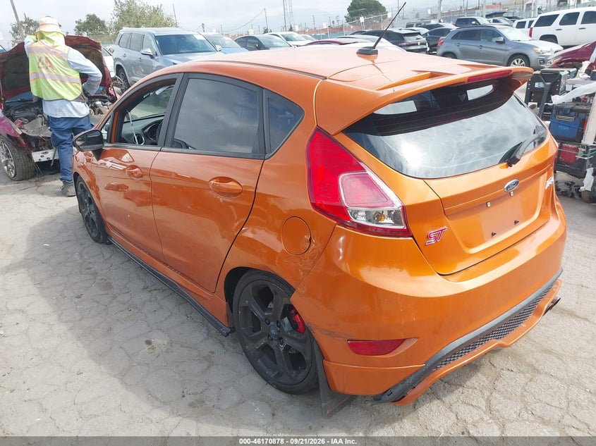Vin: 3fadp4gx1hm122601, lot: 46670720, ford fiesta st 20173
