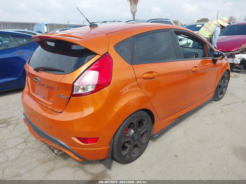 Vin: 3fadp4gx1hm122601, lot: 46670720, ford fiesta st 20174