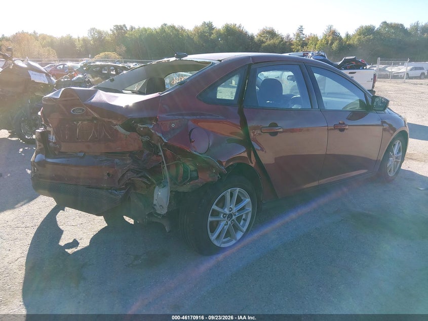 Vin: 1fadp3f27gl308529, lot: 46670758, ford focus se 20164