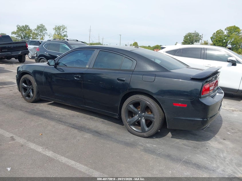 Vin: 2c3cdxhg2eh143681, lot: 46670760, dodge charger sxt 20143