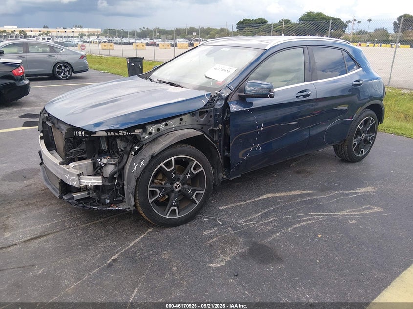 Vin: wdctg4eb5kj638441, lot: 46670768, mercedes-benz gla 250 20192
