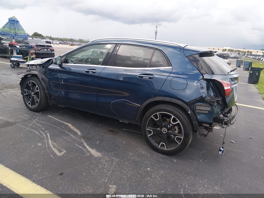 Vin: wdctg4eb5kj638441, lot: 46670768, mercedes-benz gla 250 20193