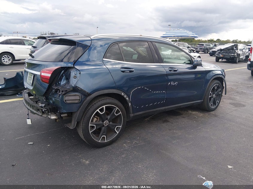 Vin: wdctg4eb5kj638441, lot: 46670768, mercedes-benz gla 250 20194