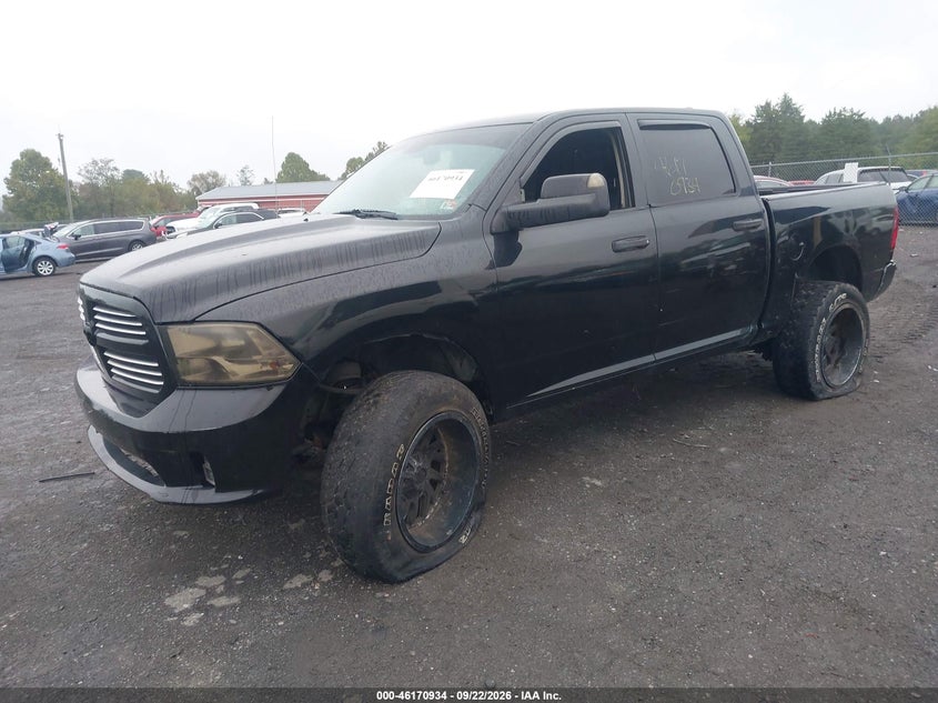 Vin: 1c6rr7kt5es380551, lot: 46670776, ram 1500 express 20142
