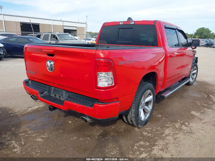 Vin: 1c6srfft2ln220029, lot: 46670818, ram 1500 big horn  4x4 5'7 box 20204