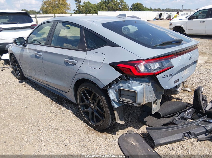 Vin: 19xfl2h81re006188, lot: 46670819, honda civic sport 20243