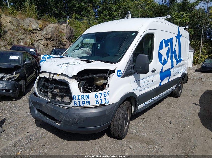 Vin: 1ftyr2cm1jkb49039, lot: 46670823, ford transit-250 20182