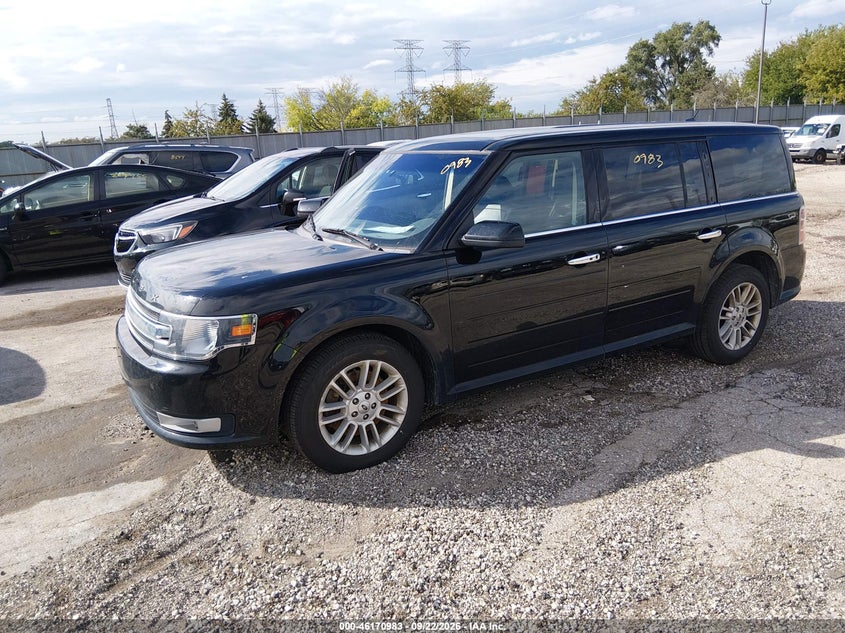 Vin: 2fmhk6c81jba07018, lot: 46670825, ford flex sel 20182