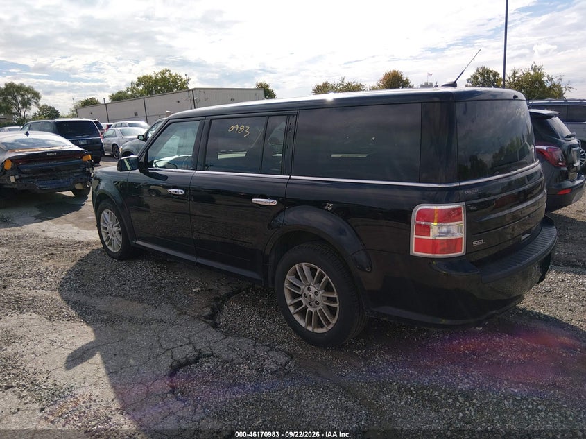 Vin: 2fmhk6c81jba07018, lot: 46670825, ford flex sel 20183