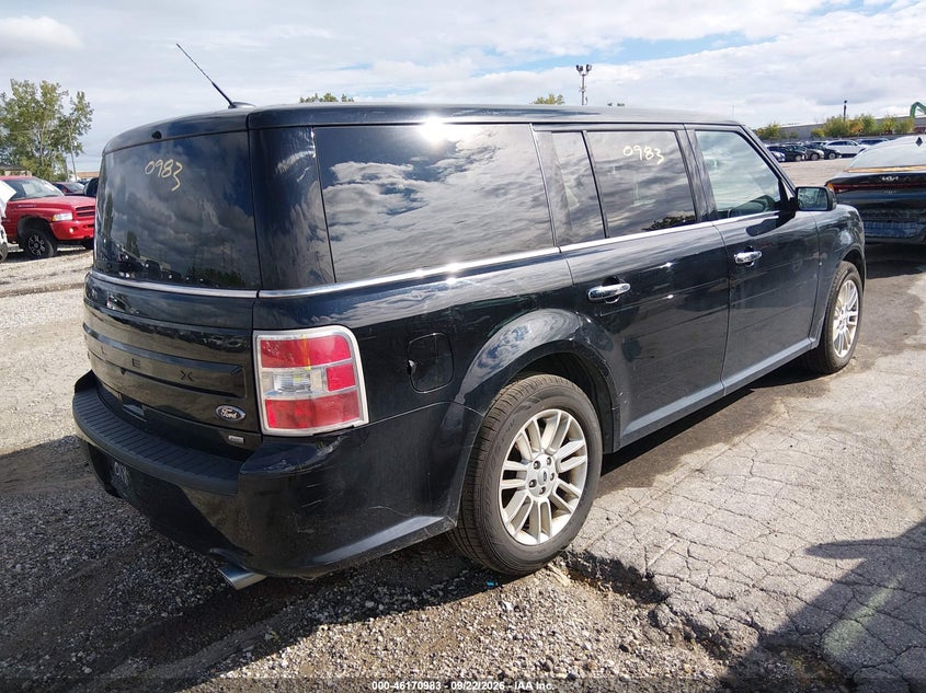 Vin: 2fmhk6c81jba07018, lot: 46670825, ford flex sel 20184