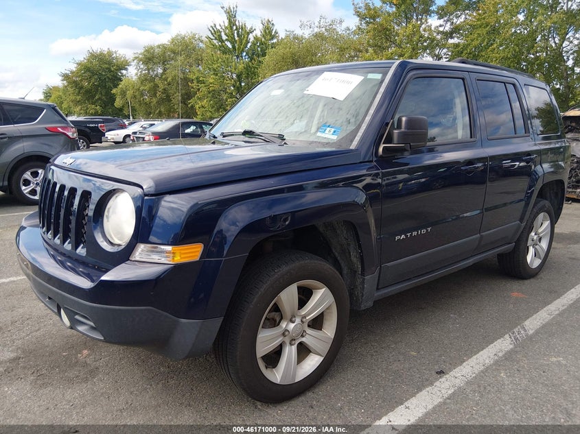 Vin: 1c4njrfbxed886330, lot: 46670842, jeep patriot latitude 20142