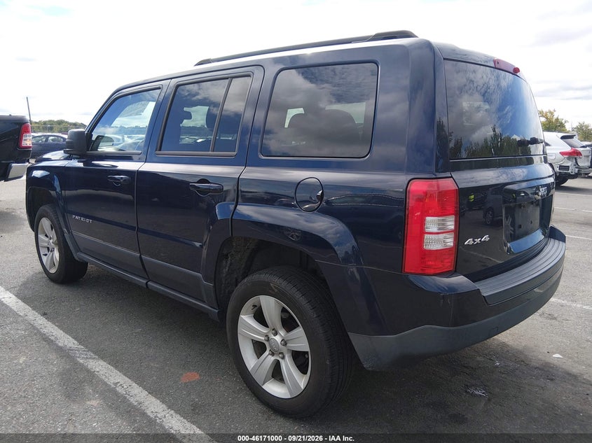 Vin: 1c4njrfbxed886330, lot: 46670842, jeep patriot latitude 20143