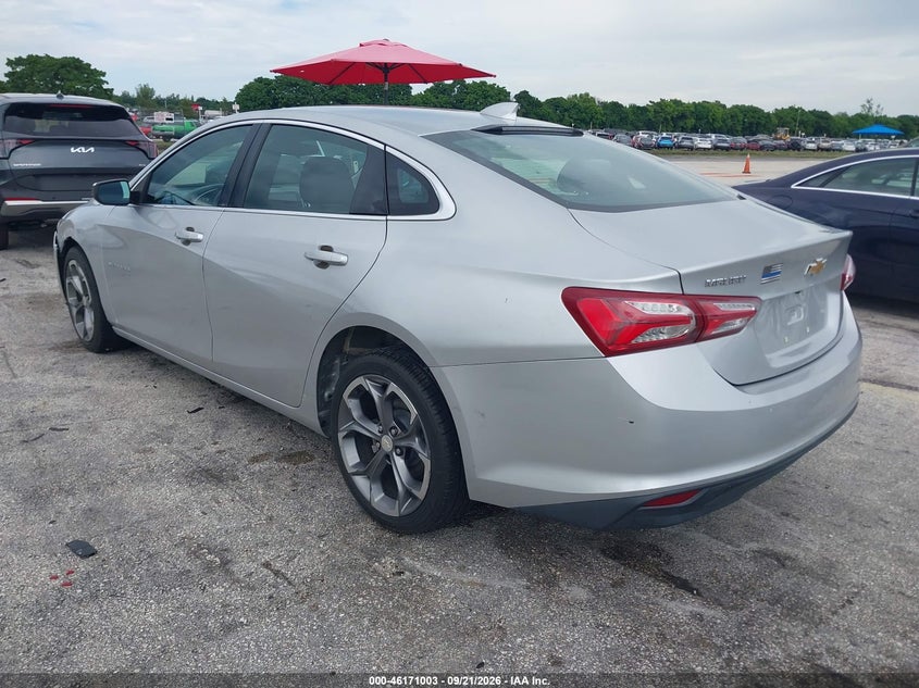 Vin: 1g1zd5st8lf101832, lot: 46670845, chevrolet malibu lt 20203