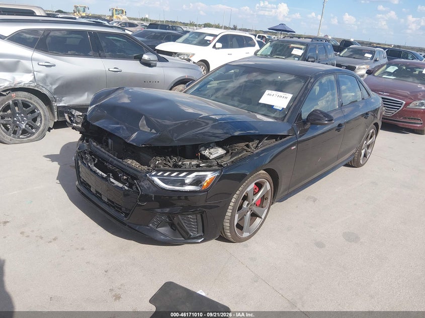 Vin: waueabf4xrn001548, lot: 46670851, audi a4 premium plus 45 tfsi s line quattro s tronic 20242