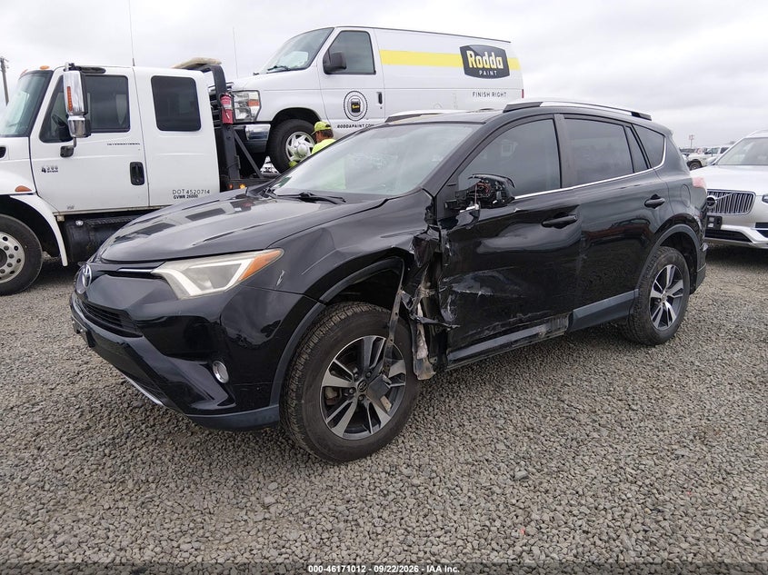 Vin: 2t3rfrev1gw445397, lot: 46670854, toyota rav4 xle 20162