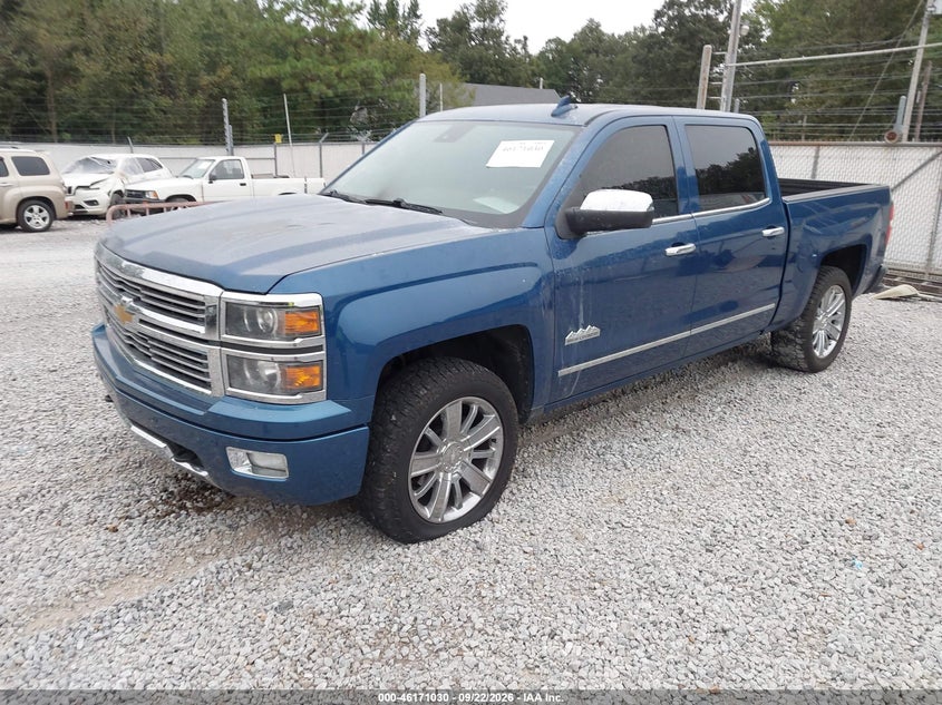 Vin: 3gcuktec7fg227836, lot: 46670872, chevrolet silverado 1500 high country 20152
