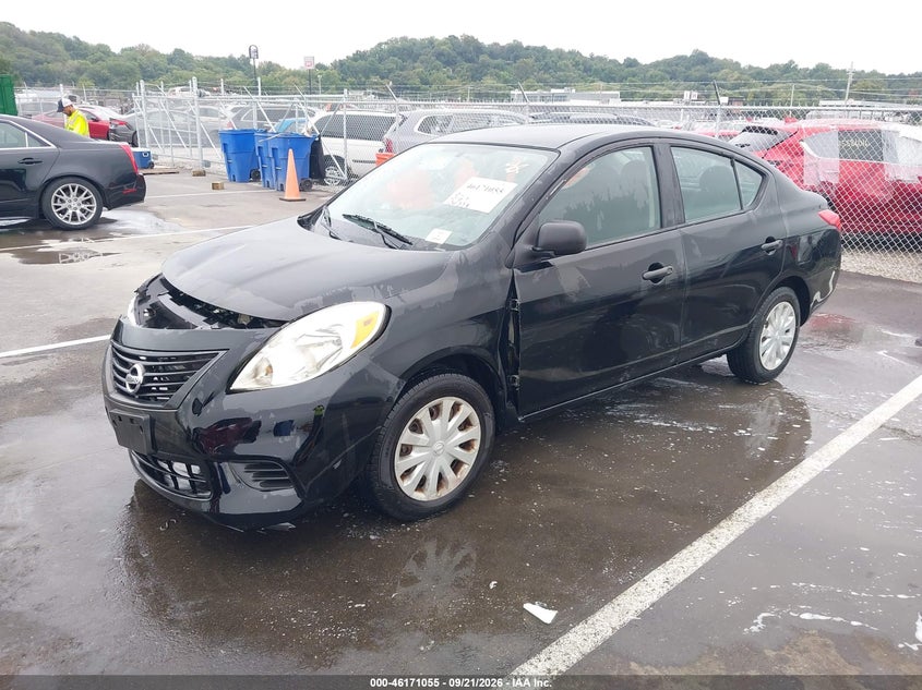 Vin: 3n1cn7ap9cl859150, lot: 46670897, nissan versa 1.6 s 20122