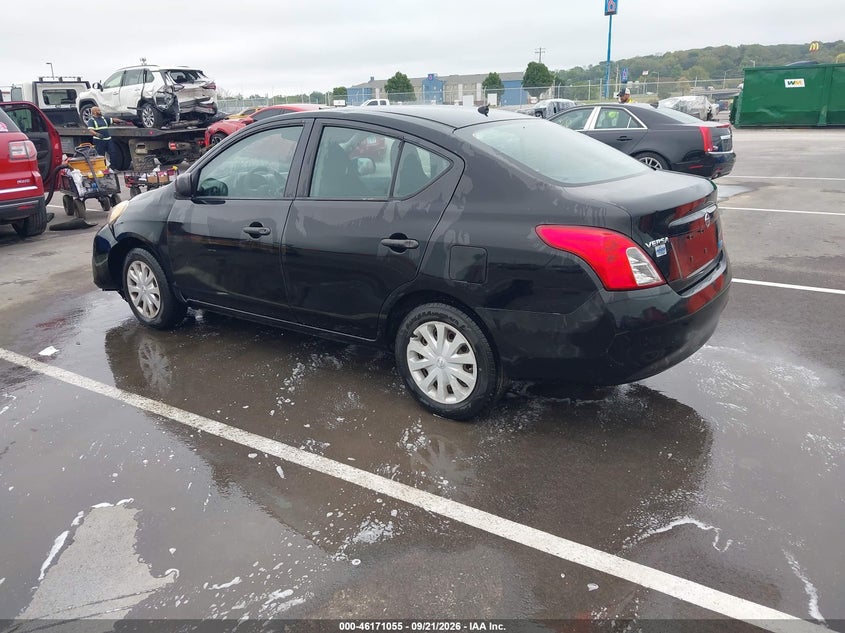 Vin: 3n1cn7ap9cl859150, lot: 46670897, nissan versa 1.6 s 20123