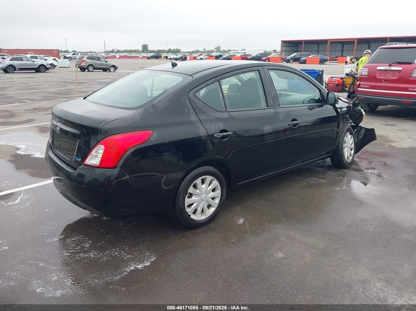 Vin: 3n1cn7ap9cl859150, lot: 46670897, nissan versa 1.6 s 20124