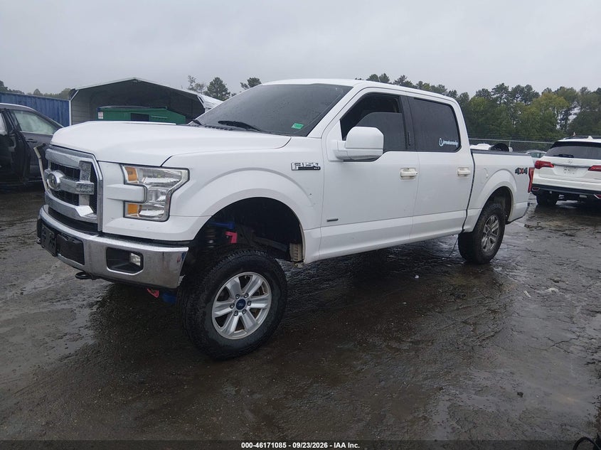 Vin: 1ftew1eg1gfb56488, lot: 46670927, ford f150 supercrew 20162