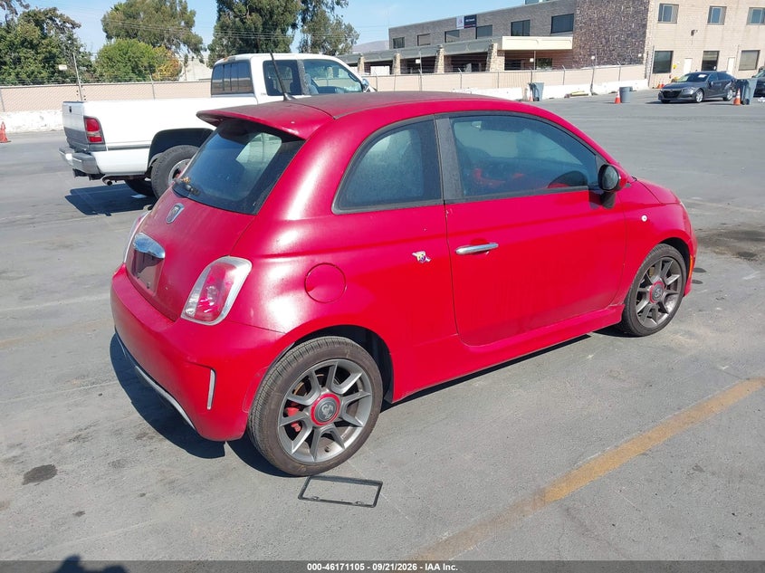 Vin: 3c3cfffh7et190020, lot: 46670947, fiat 500 abarth 20144